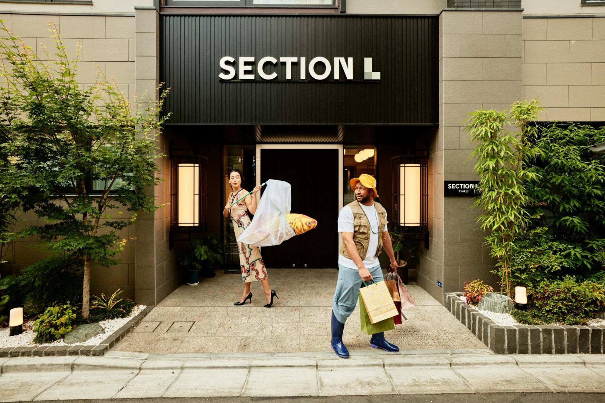 Section L Tsukiji Aparthotel Tokyo Eksteriør bilde