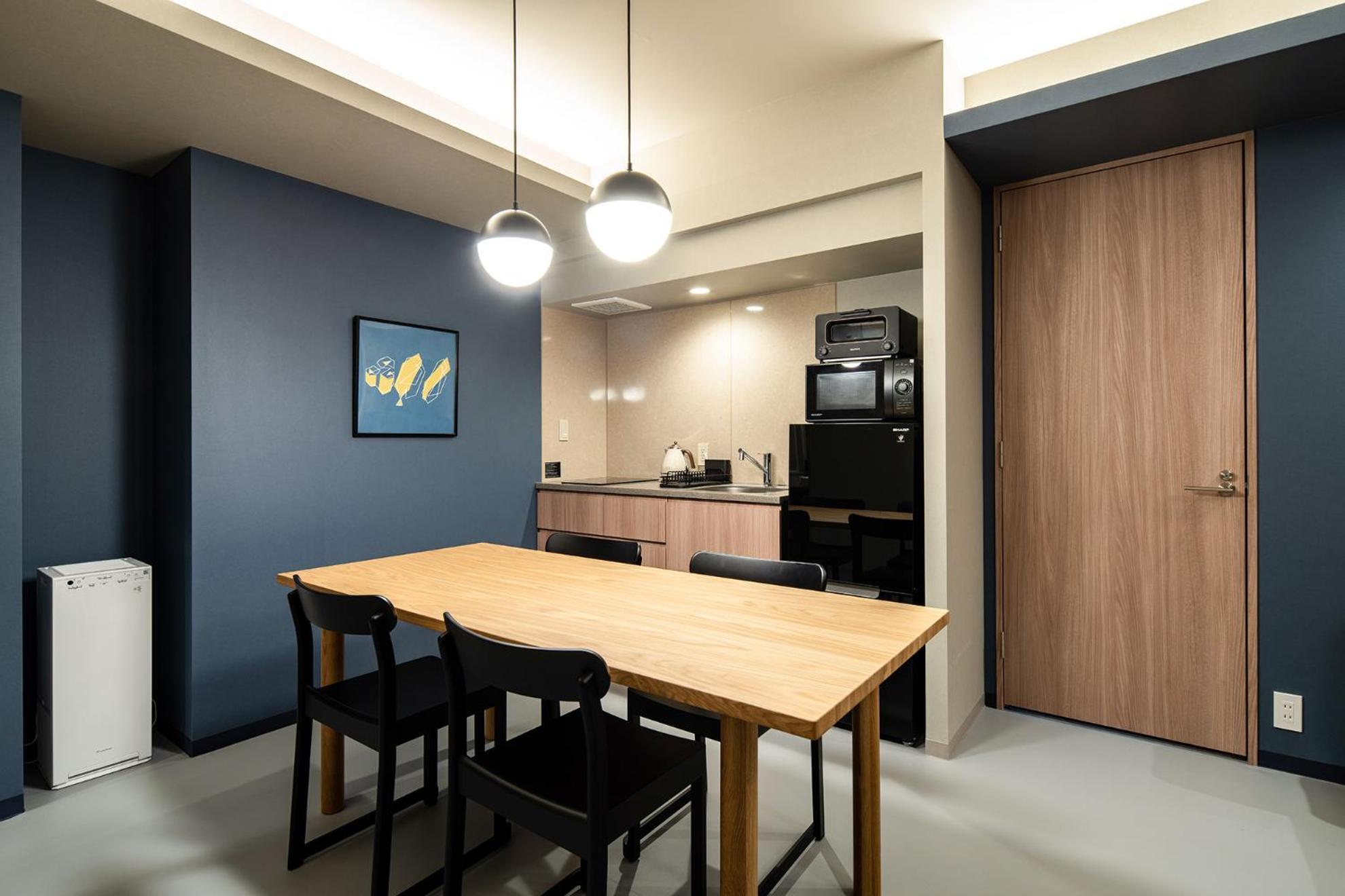 Section L Tsukiji Aparthotel Tokyo Rom bilde
